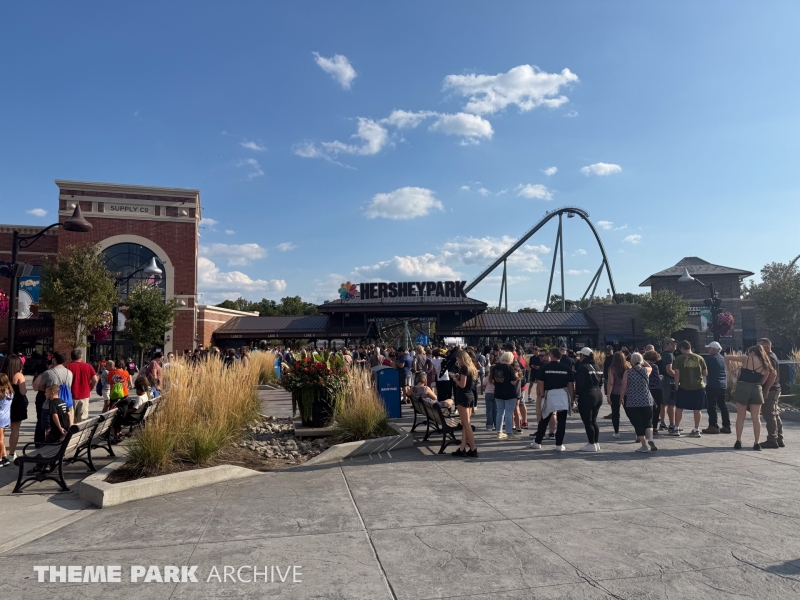 Entrance at Hersheypark