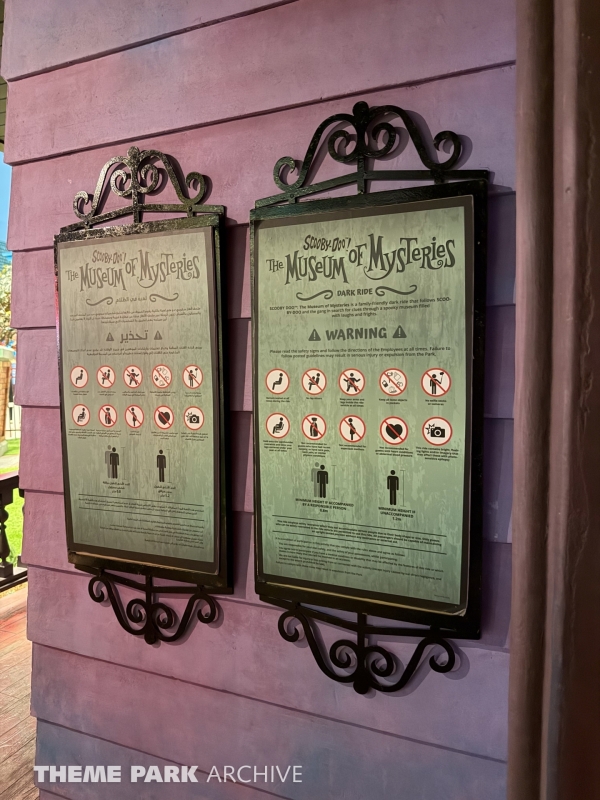 SCOOBY DOO Museum of Mysteries at Warner Bros. World Abu Dhabi