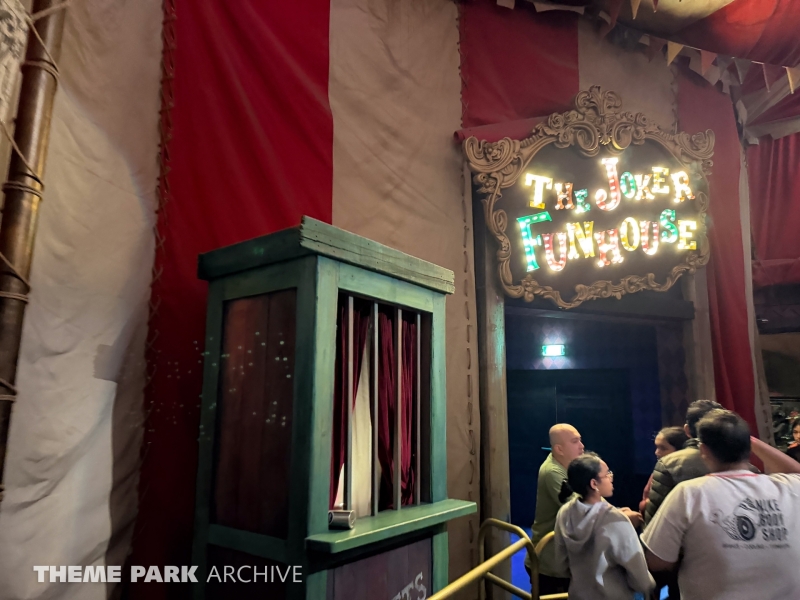 THE JOKER Funhouse at Warner Bros. World Abu Dhabi