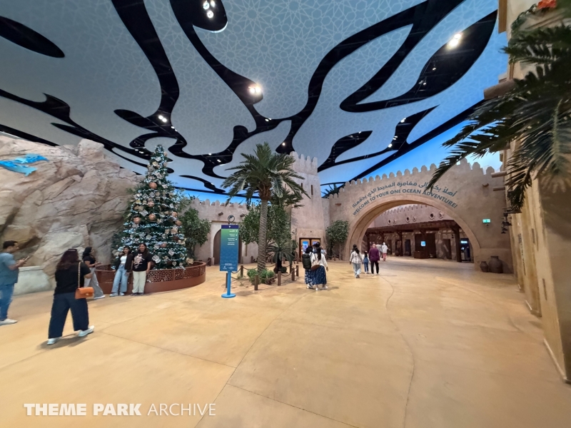 Entrance at SeaWorld Yas Island
