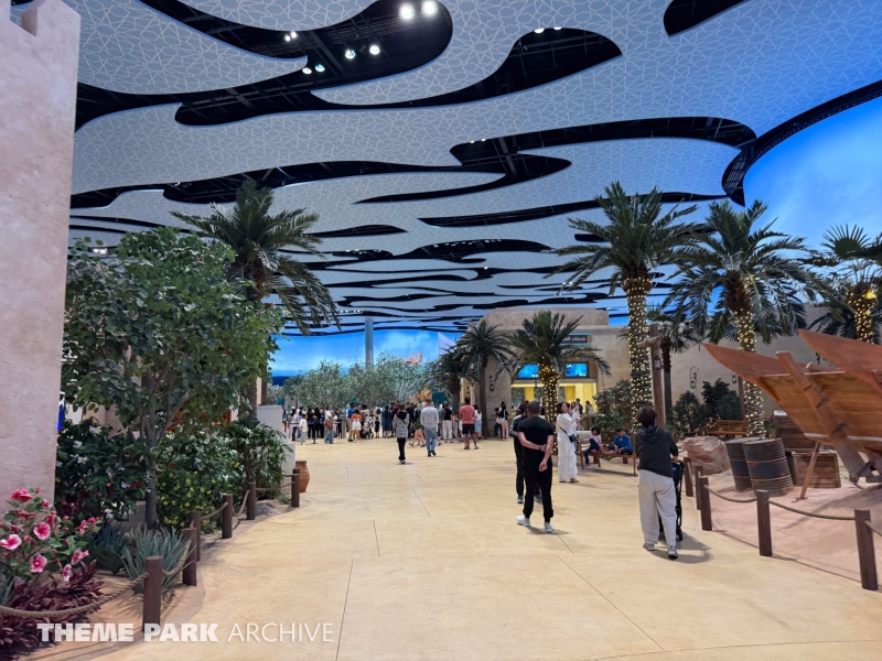 Entrance at SeaWorld Yas Island