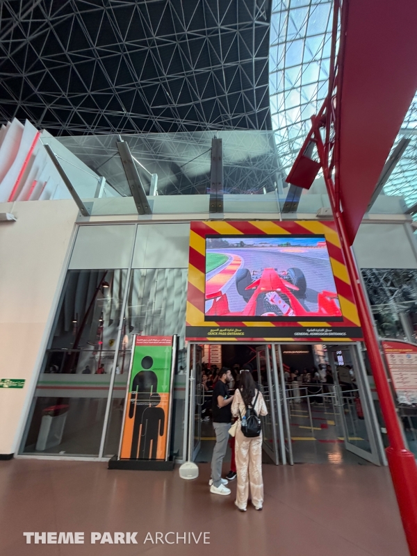 Driving with the Champion at Ferrari World Yas Island