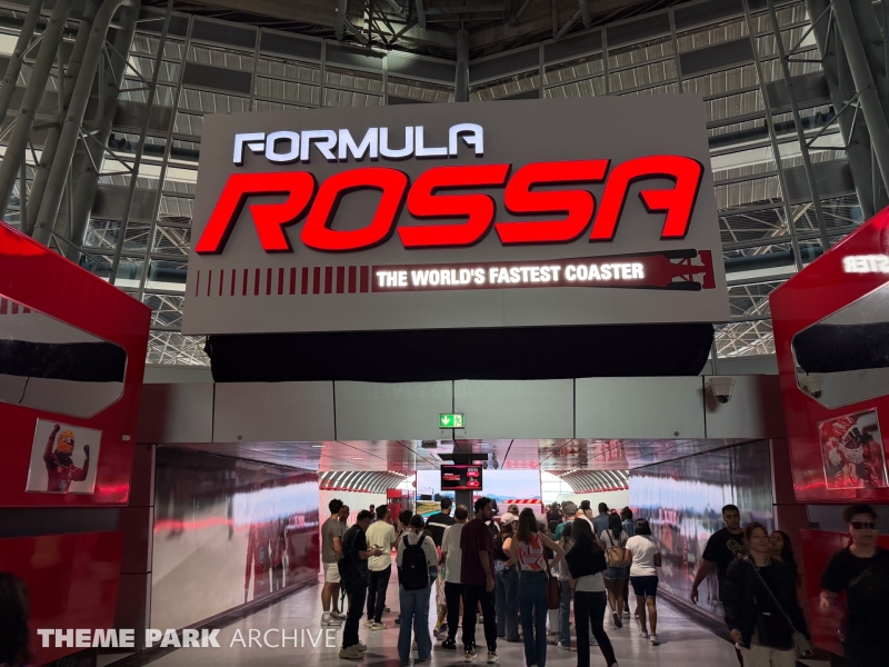 Formula Rossa at Ferrari World Yas Island