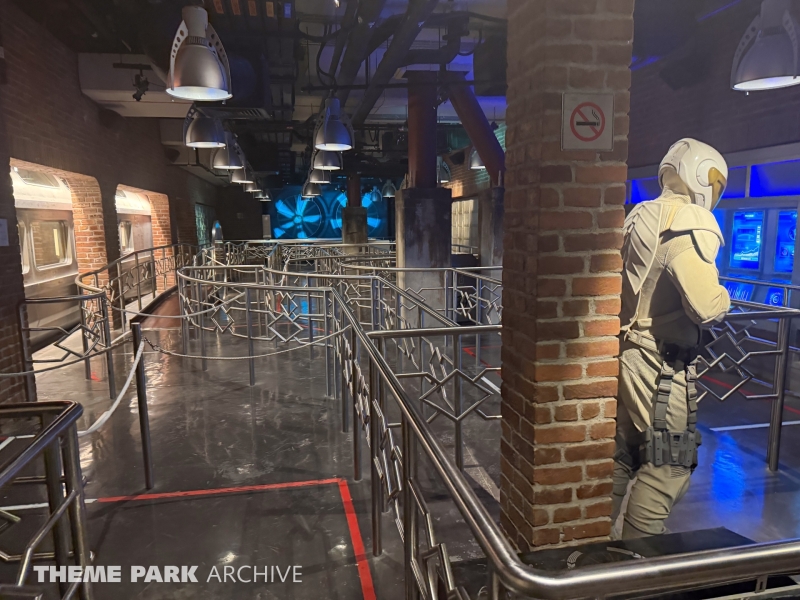 Capitol Bullet Train at Motiongate Dubai