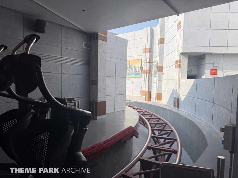 Capitol Bullet Train at Motiongate Dubai