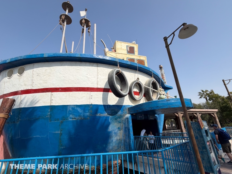 Cloudy with a Chance of Meatballs River Expedition at Motiongate Dubai