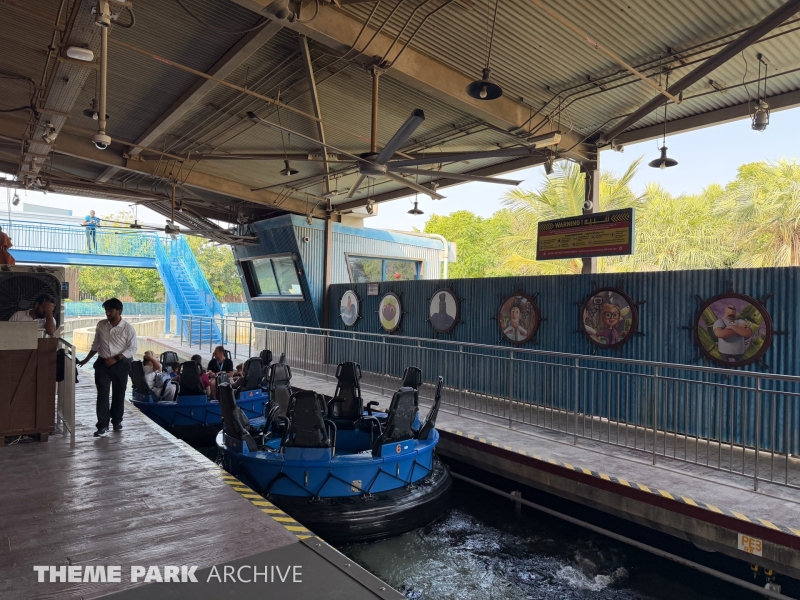 Cloudy with a Chance of Meatballs River Expedition at Motiongate Dubai