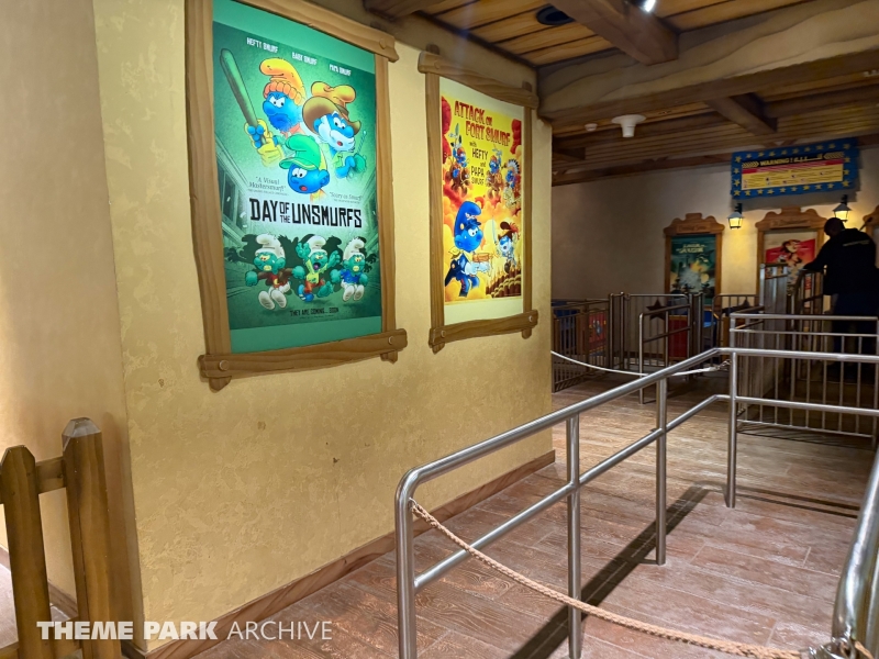 The Smurfs Studio Tour at Motiongate Dubai