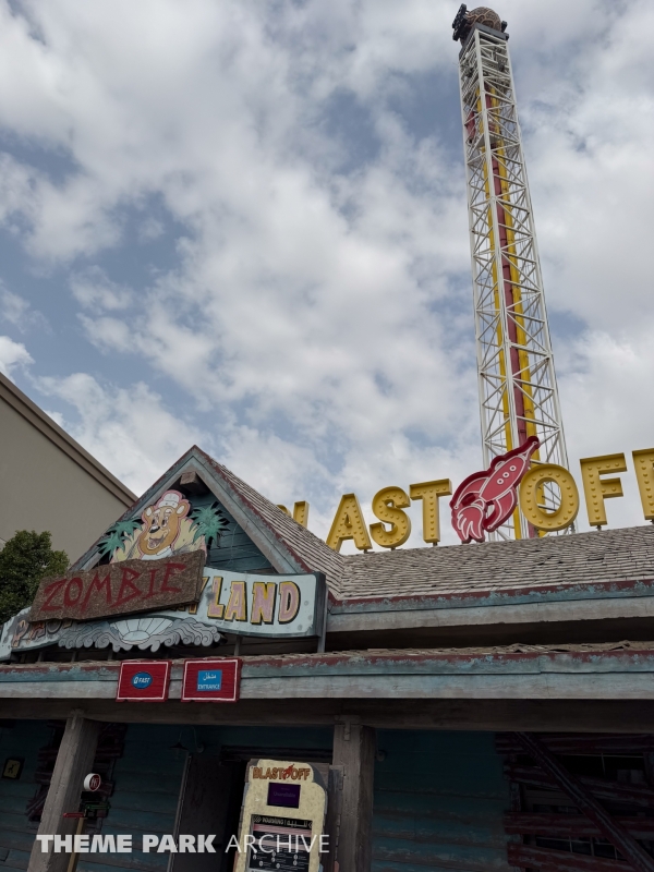 Zombieland Blast Off at Motiongate Dubai