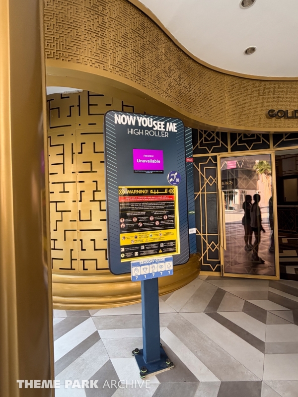 Now You See Me High Roller at Motiongate Dubai