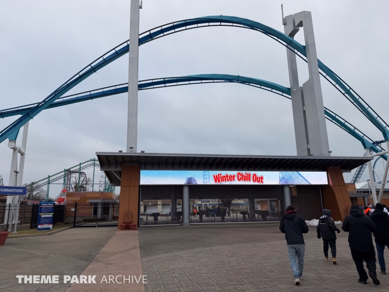 Entrance at Cedar Point