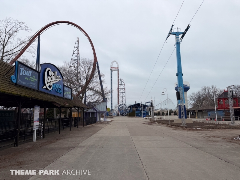 Cadillac Antique Cars at Cedar Point