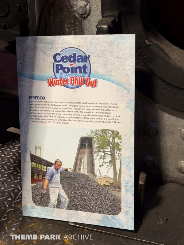 CP & LE Railroad at Cedar Point