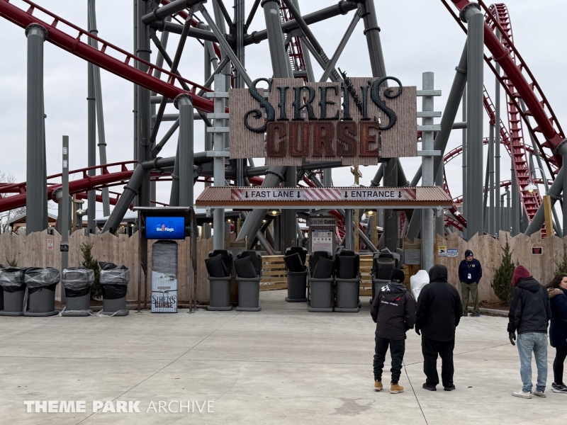 Siren's Curse at Cedar Point