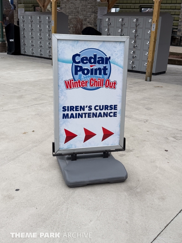 Siren's Curse at Cedar Point