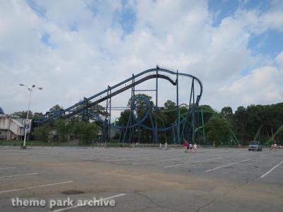 Joker Chaos Coaster   Six Flags over Georgia