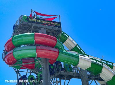 We ride the world's tallest water coaster