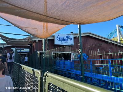 blue fire Megacoaster